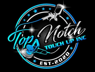 Top Notch Touch Up Inc. logo design by Suvendu