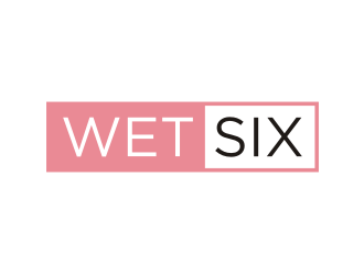 WET SIX logo design by rief