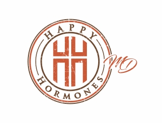 Happy Hormones MD logo design by rokenrol