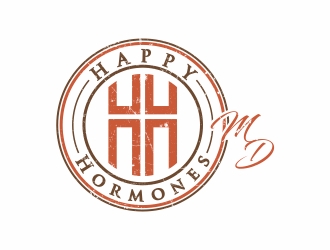 Happy Hormones MD logo design by rokenrol