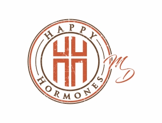Happy Hormones MD logo design by rokenrol