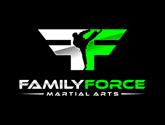 Family Force Martial Arts logo design by ubai popi