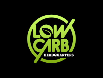 Low Carb Headquarters logo design by ekitessar