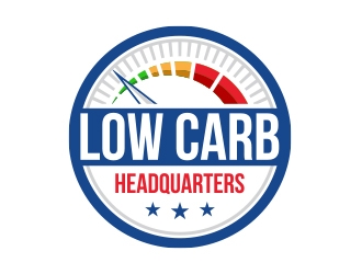 Low Carb Headquarters logo design by MarkindDesign