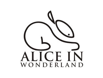 Alice in Wonderland logo design by logitec