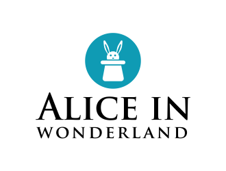 Alice in Wonderland logo design by oke2angconcept