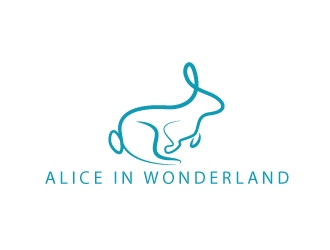 Alice in Wonderland logo design by AamirKhan