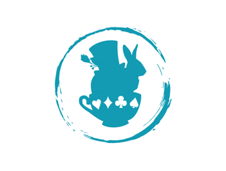 Alice in Wonderland logo design by coco