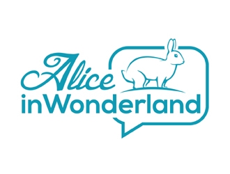 Alice in Wonderland logo design by MAXR