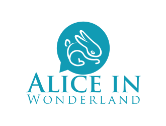 Alice in Wonderland logo design by logitec