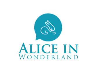 Alice in Wonderland logo design by logitec