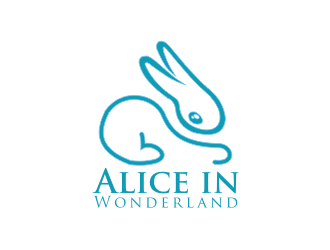 Alice in Wonderland logo design by logitec