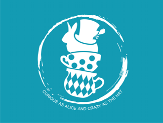 Alice in Wonderland logo design by coco