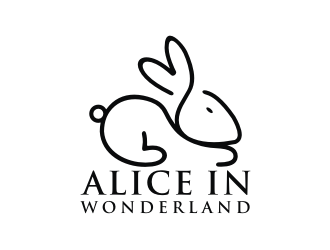 Alice in Wonderland logo design by logitec