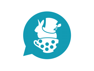 Alice in Wonderland logo design by coco