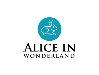 Alice in Wonderland logo design by oke2angconcept