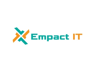 Empact IT logo design by Erasedink