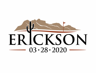 Erickson Wedding, see below. logo design by agus
