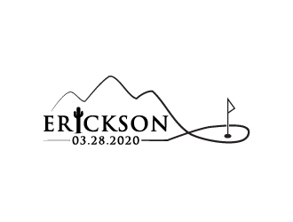Erickson Wedding, see below. logo design by Creativeminds