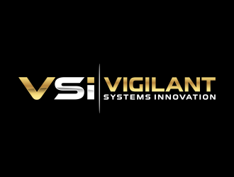 VSI Vigilant Systems Innovation  logo design by ubai popi