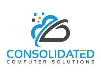 Consolidated Computer Solutions logo design by p0peye