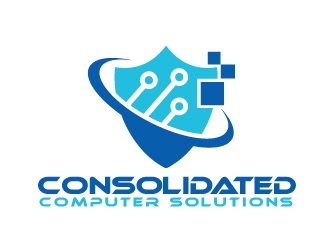Consolidated Computer Solutions logo design by AamirKhan