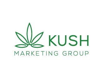 Kush Marketing Group logo design by maserik