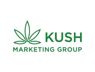 Kush Marketing Group logo design by maserik