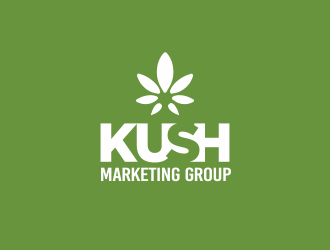 Kush Marketing Group logo design by YONK