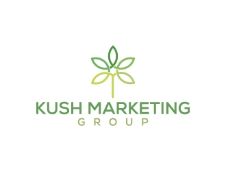 Kush Marketing Group logo design by aryamaity