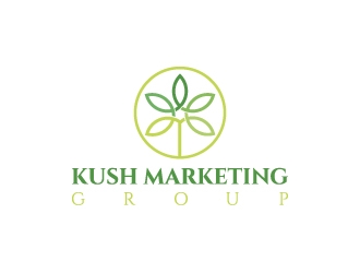 Kush Marketing Group logo design by aryamaity