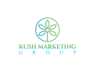 Kush Marketing Group logo design by aryamaity