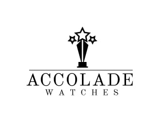 Accolade Watches logo design by usashi