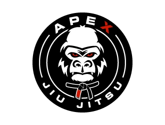Apex Jiu Jitsu logo design by cybil