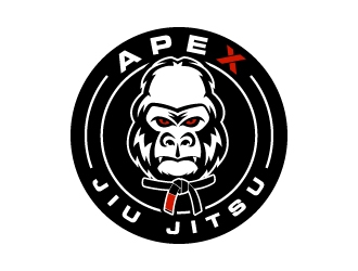Apex Jiu Jitsu logo design by cybil