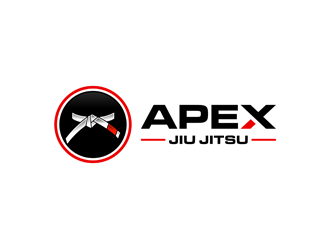 Apex Jiu Jitsu logo design by alby