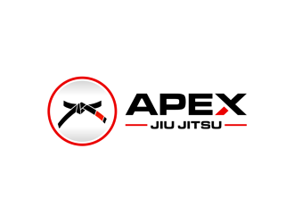 Apex Jiu Jitsu logo design by alby
