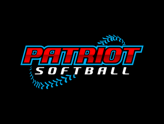 PATRIOT SOFTBALL logo design by oke2angconcept