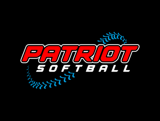 PATRIOT SOFTBALL logo design by Panara