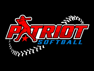 PATRIOT SOFTBALL logo design by THOR_