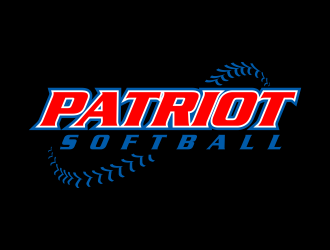 PATRIOT SOFTBALL logo design by Kruger