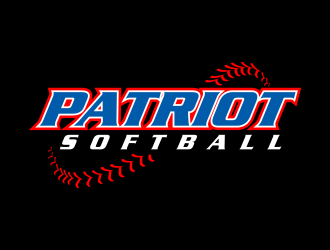 PATRIOT SOFTBALL logo design by Kruger
