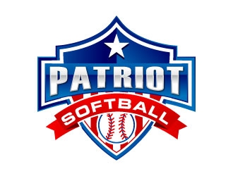 PATRIOT SOFTBALL logo design by J0s3Ph