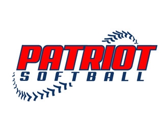PATRIOT SOFTBALL logo design by LogoInvent