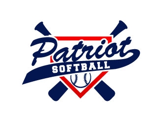 PATRIOT SOFTBALL logo design by J0s3Ph