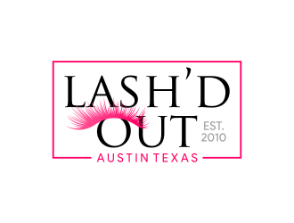 Lashd Out logo design by Panara