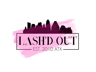 Lashd Out logo design by serprimero