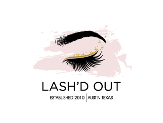 Lashd Out logo design by torresace