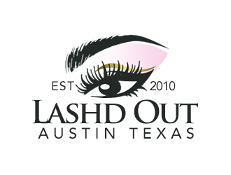 Lashd Out logo design by kunejo