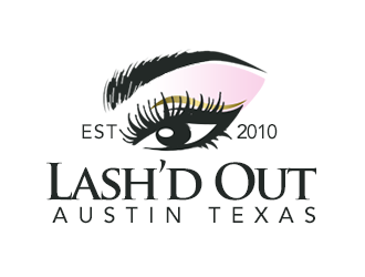 Lashd Out logo design by kunejo